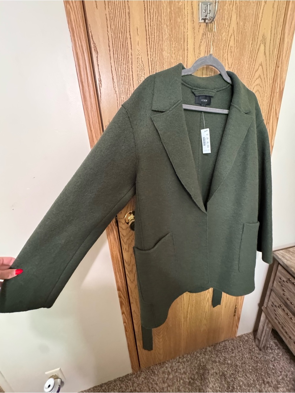 JCREW Wrap Coat - Picture 3 of 9